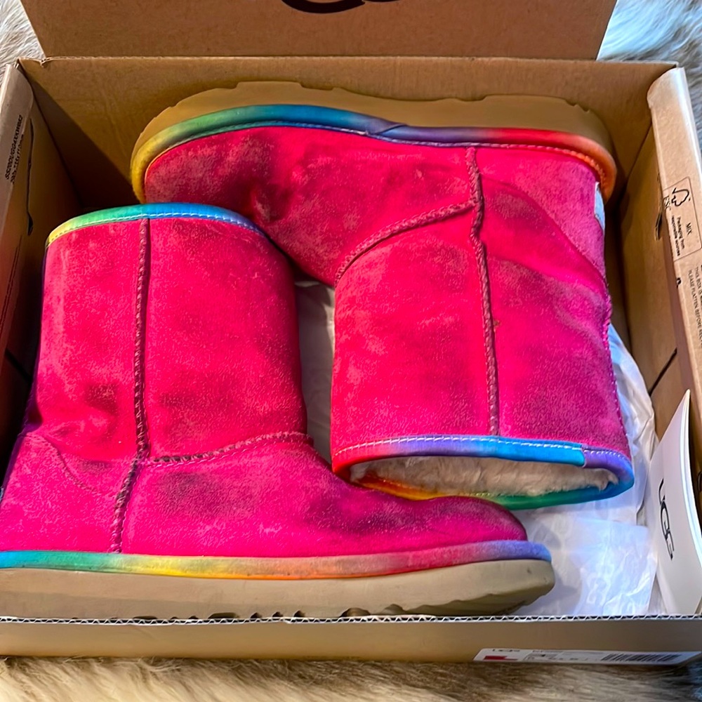 UGG pink rainbow - Picture 1 of 5